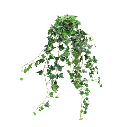 Ivy Spring Floral Hanging Bush